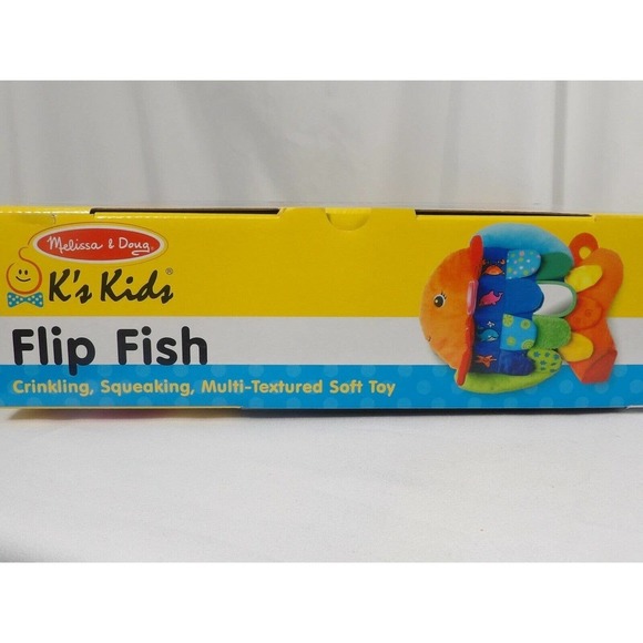 Melissa & Doug 9195 Flip Fish Soft Baby Toy - Picture 5 of 5
